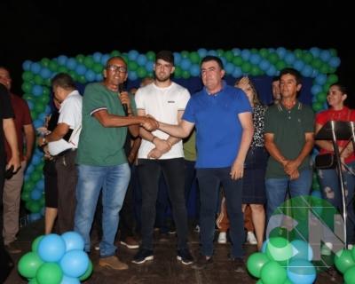 Asfalto na estrada da Bela Vista - zona Rural