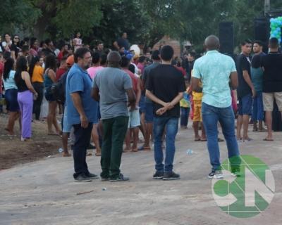 Asfalto na estrada da Bela Vista - zona Rural