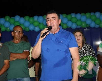 Asfalto na estrada da Bela Vista - zona Rural