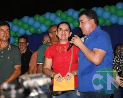 Asfalto na estrada da Bela Vista - zona Rural