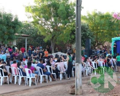 Asfalto na estrada da Bela Vista - zona Rural