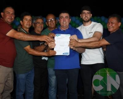 Asfalto na estrada da Bela Vista - zona Rural