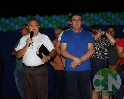 Asfalto na estrada da Bela Vista - zona Rural