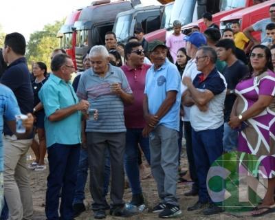 Asfalto na estrada da Bela Vista - zona Rural