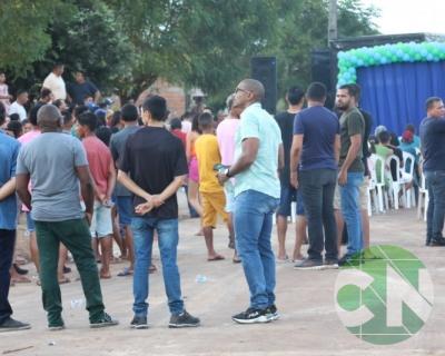 Asfalto na estrada da Bela Vista - zona Rural