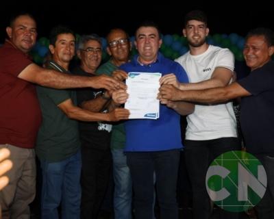 Asfalto na estrada da Bela Vista - zona Rural