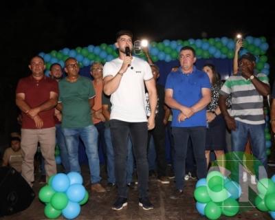 Asfalto na estrada da Bela Vista - zona Rural