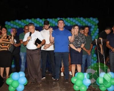 Asfalto na estrada da Bela Vista - zona Rural