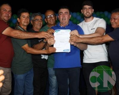 Asfalto na estrada da Bela Vista - zona Rural