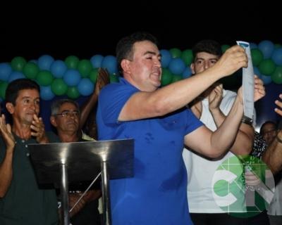 Asfalto na estrada da Bela Vista - zona Rural