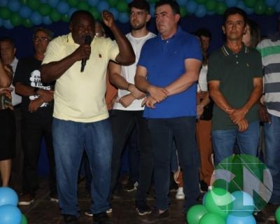 Asfalto na estrada da Bela Vista - zona Rural