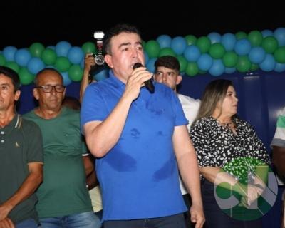 Asfalto na estrada da Bela Vista - zona Rural