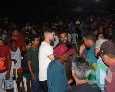 Asfalto na estrada da Bela Vista - zona Rural