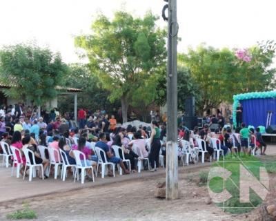 Asfalto na estrada da Bela Vista - zona Rural