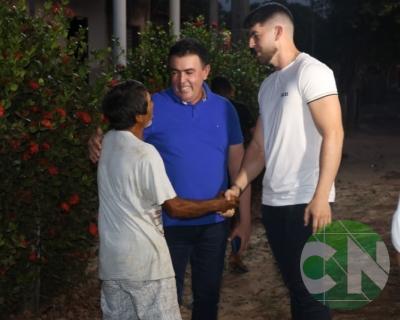 Asfalto na estrada da Bela Vista - zona Rural