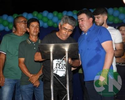 Asfalto na estrada da Bela Vista - zona Rural