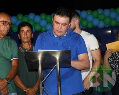 Asfalto na estrada da Bela Vista - zona Rural