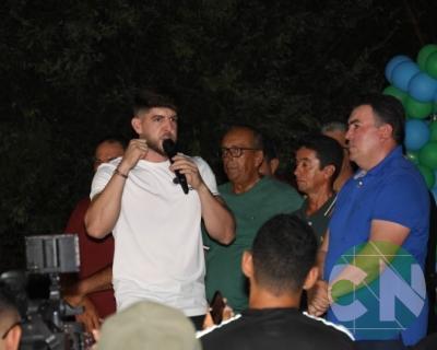 Asfalto na estrada da Bela Vista - zona Rural