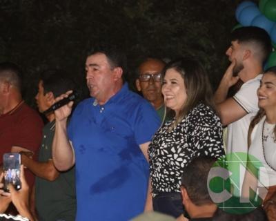 Asfalto na estrada da Bela Vista - zona Rural