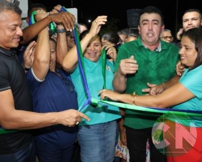 Entrega da UBS no povoado Alto Fogoso 