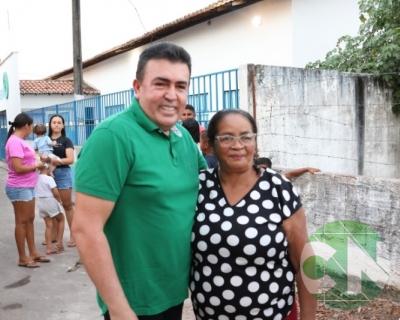 Entrega da UBS no povoado Alto Fogoso 