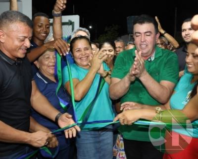 Entrega da UBS no povoado Alto Fogoso 