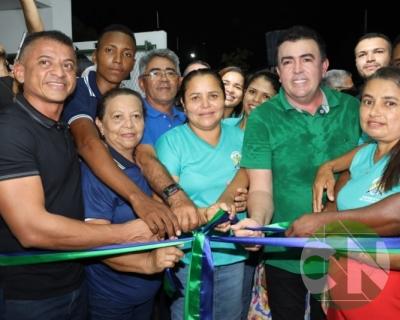 Entrega da UBS no povoado Alto Fogoso 