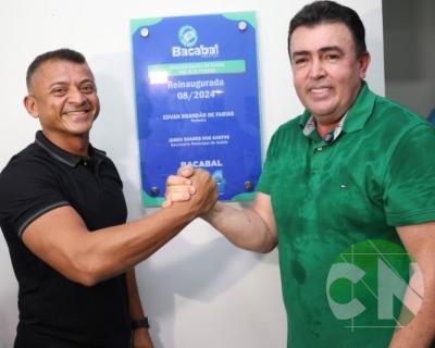 Entrega da UBS no povoado Alto Fogoso 