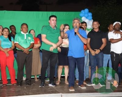 Entrega da UBS no povoado Alto Fogoso 