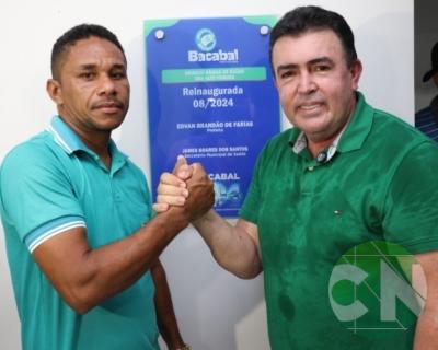 Entrega da UBS no povoado Alto Fogoso 