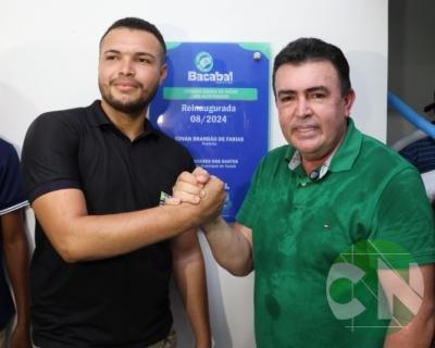 Entrega da UBS no povoado Alto Fogoso 