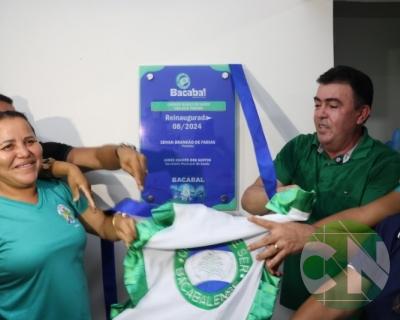 Entrega da UBS no povoado Alto Fogoso 