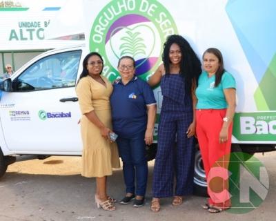 Entrega da UBS no povoado Alto Fogoso 