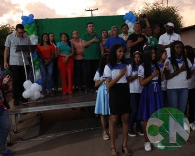 Entrega da UBS no povoado Alto Fogoso 