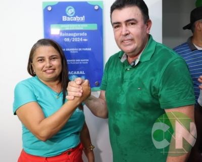 Entrega da UBS no povoado Alto Fogoso 