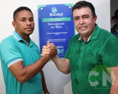 Entrega da UBS no povoado Alto Fogoso 