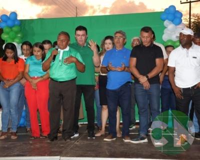 Entrega da UBS no povoado Alto Fogoso 