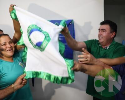 Entrega da UBS no povoado Alto Fogoso 