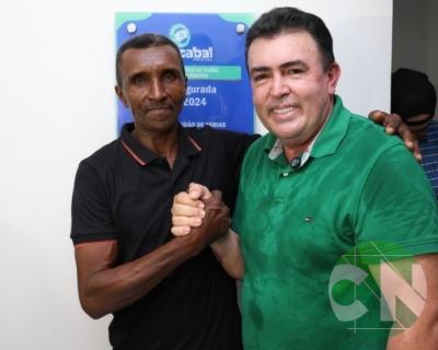 Entrega da UBS no povoado Alto Fogoso 