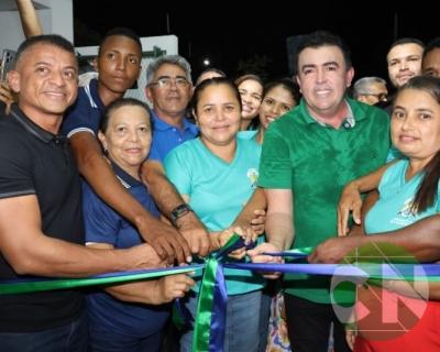 Entrega da UBS no povoado Alto Fogoso 