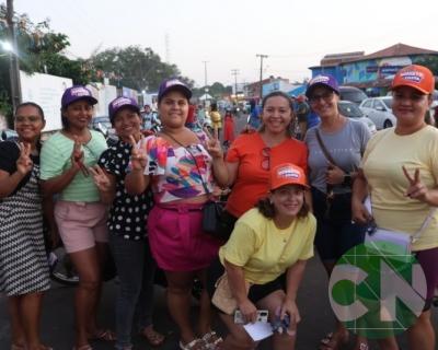 Foi dada a largada: Adesivação do candidato a prefeito Roberto Costa e do vice Emílio Carvalho
