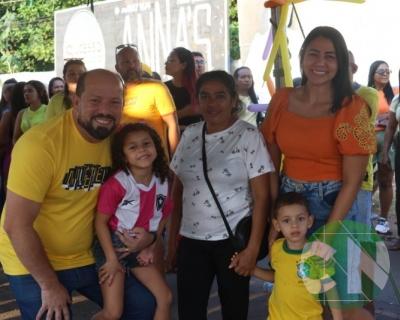 Foi dada a largada: Adesivação do candidato a prefeito Roberto Costa e do vice Emílio Carvalho