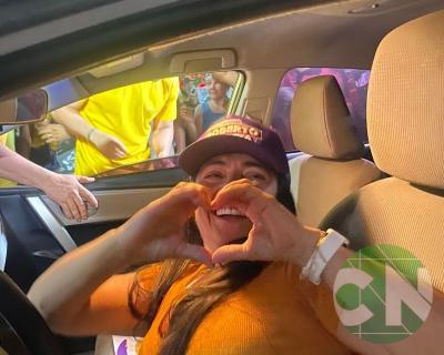 Foi dada a largada: Adesivação do candidato a prefeito Roberto Costa e do vice Emílio Carvalho