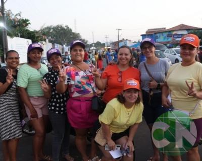Foi dada a largada: Adesivação do candidato a prefeito Roberto Costa e do vice Emílio Carvalho
