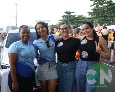 Foi dada a largada: Adesivação do candidato a prefeito Roberto Costa e do vice Emílio Carvalho