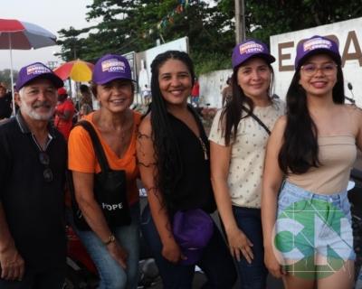 Foi dada a largada: Adesivação do candidato a prefeito Roberto Costa e do vice Emílio Carvalho