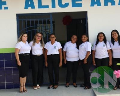 Reinauguração da UEF. Alice Araújo - bairro presídio
