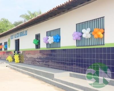 Reinauguração da UEF. Alice Araújo - bairro presídio