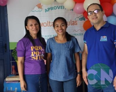 Reinauguração da UEF. Alice Araújo - bairro presídio