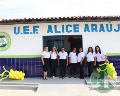 Reinauguração da UEF. Alice Araújo - bairro presídio
